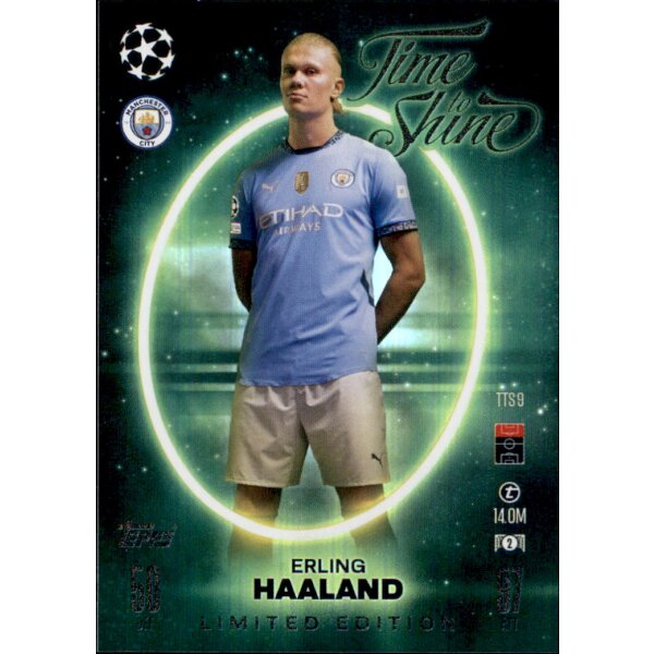 TTS 9 - Erling Haaland - Time to Shine Limited Edition - 2024/2025