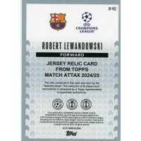 JR-RL - Robert Lewandowski - Jersey Relic - 2024/2025