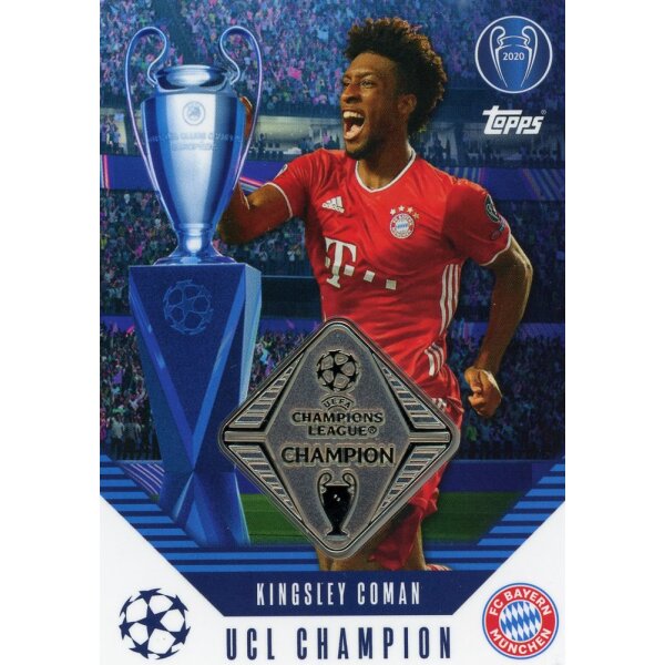 UCLC-KC - Kingsley Coman - UCL Champions Memento Relic - 2024/2025