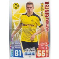 MX-473 - Matthias Ginter - Neue Transfers - Saison 15/16