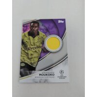 TS-YK Youssoufa Moukoko Superstar Relic Card /299 UEFA...