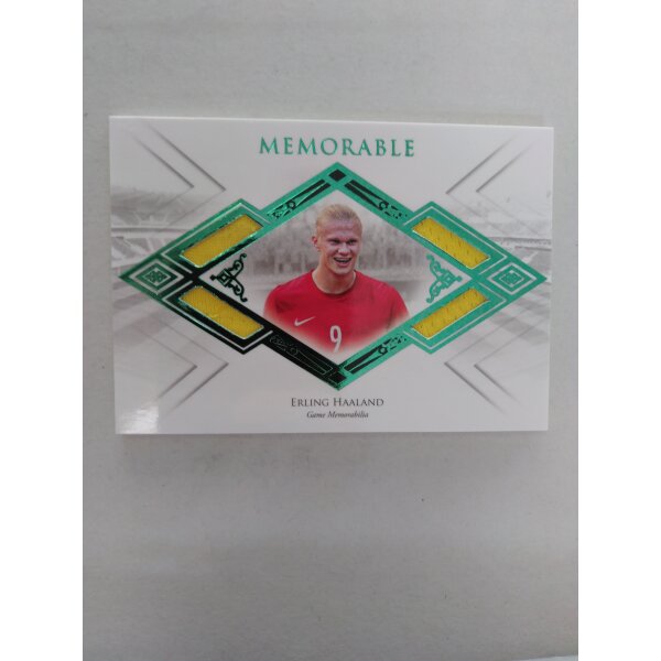 MMB12 Erling Haaland Memorable /15 Futera Unique 2022