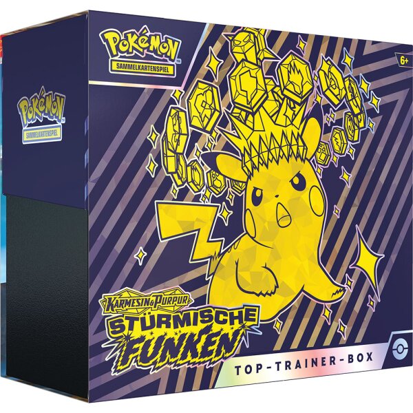 Pokemon KP08 Stürmische Funken - Top Trainer Box - Deutsch