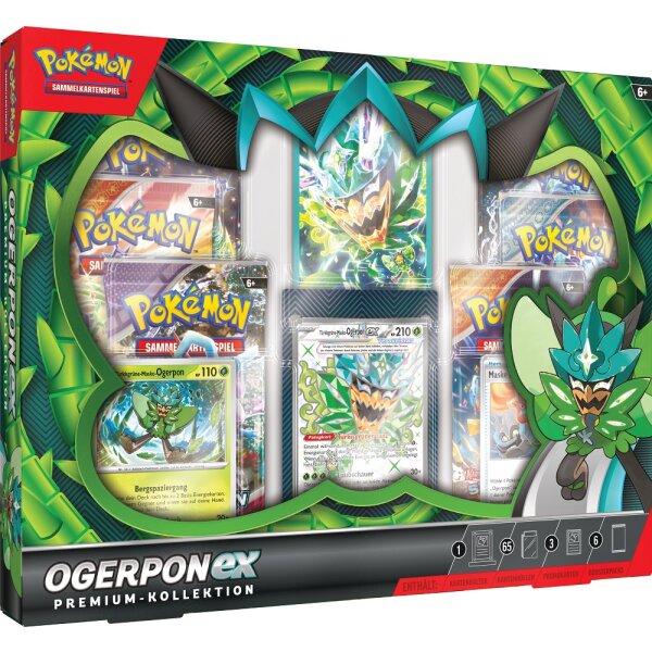 Pokemon Ogerpon ex Premium Kollektion - Deutsch