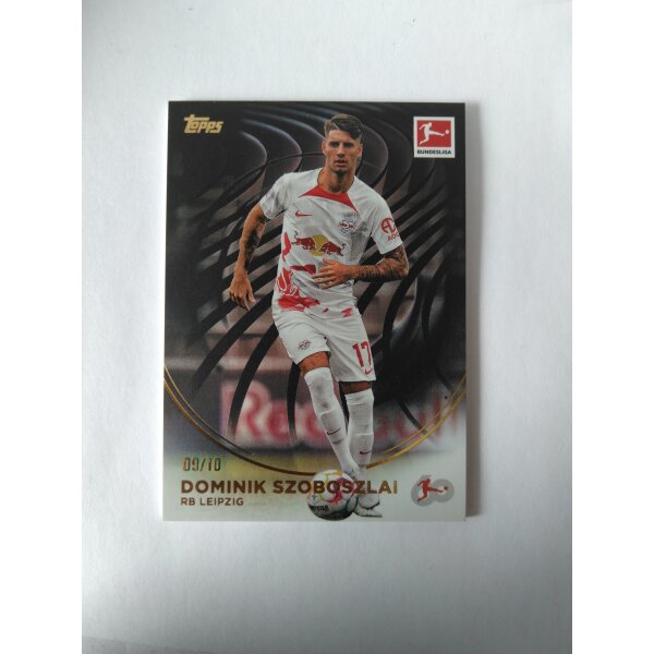 23 Dominik Szoboszlai Numbered /10 Bundesliga 60 Years Celebration