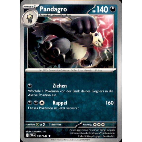 093/142 - Pandagro - Uncommon - SCR Stellarkrone