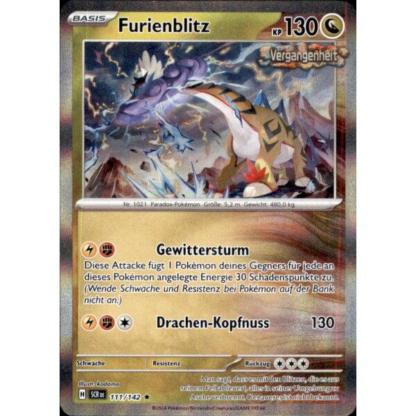 111/142 - Furienblitz - Rare - SCR Stellarkrone