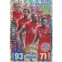 MX-595 - Lahm, Benatia, Boateng und Alaba - Viererkette -...