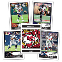 Die NFL Sticker- & Trading Card Collection 2024 - Sammelsticker - 20 Tüten