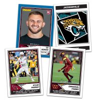 Die NFL Sticker- & Trading Card Collection 2024 - Sammelsticker - 2 Displays (100 Tüten)