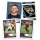 Die NFL Sticker- & Trading Card Collection 2024 - Sammelsticker - 1 Sammelalbum + 10 Tüten