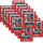 Die NFL Sticker- & Trading Card Collection 2024 - Sammelsticker - 1 Sammelalbum + 20 Tüten