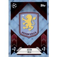 1 - Aston Villa - Team Badge - CRYSTAL - 2024/2025