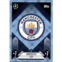 10 - Manchester City - Team Badge - CRYSTAL - 2024/2025