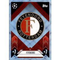 262 - Feyenoord - Team Badge - CRYSTAL - 2024/2025