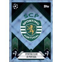 271 - Sporting Club de Portugal - Team Badge - CRYSTAL -...