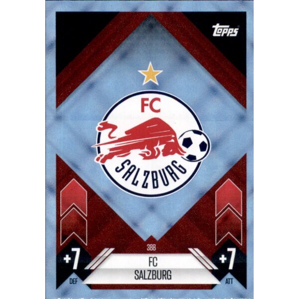 388 - FC Salzburg - Team Badge - CRYSTAL - 2024/2025