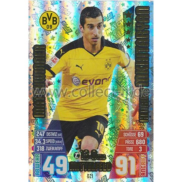 MX-621 - Henrikh Mkhitaryan - Matchwinner - Saison 15/16