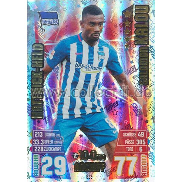 MX-635 - Salomon Kalou - Hattrick Helden - Saison 15/16