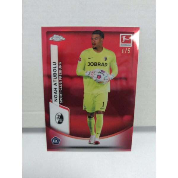 35 - Noah Atubolu - RC - Topps Chrome Bundesliga 2023/2024