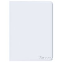 Ultra Pro Vivid 9-Pocket Zippered Pro-Binder - White