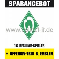 Mannschafts-Paket mit Offensiv-Trio & Emblem - SV...