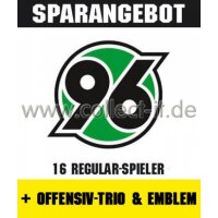 Mannschafts-Paket mit Offensiv-Trio & Emblem -...