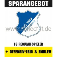 Mannschafts-Paket mit Offensiv-Trio & Emblem - TSG...