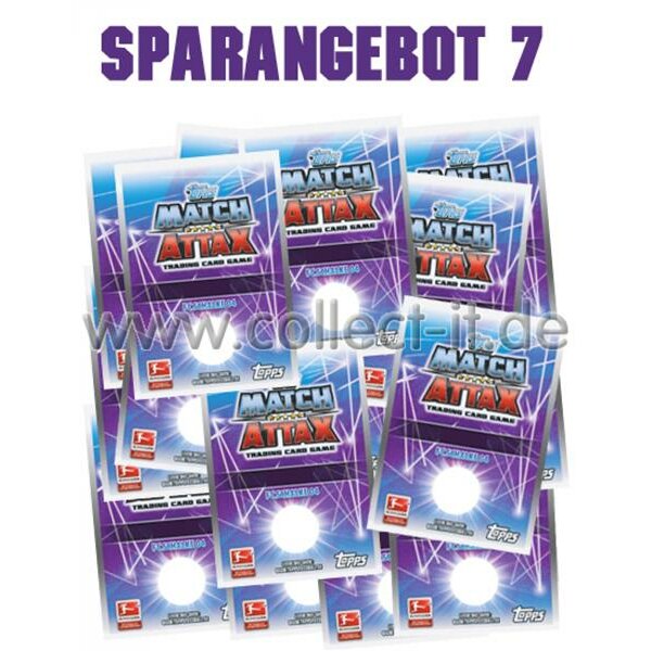 Match Attax - Spar 7 - Saison 15/16 - 10 verschiedene MATCHWINNER