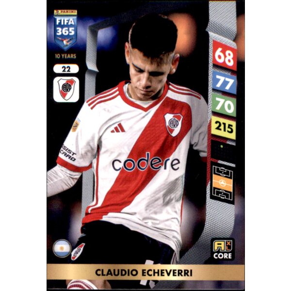 22 - Claudio Echeverri - Team Mate - 2025