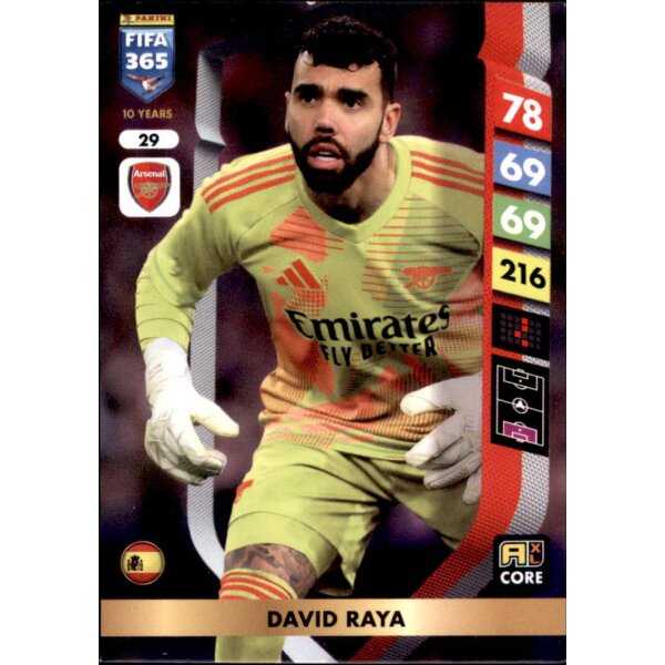 29 - David Raya - Team Mate - 2025