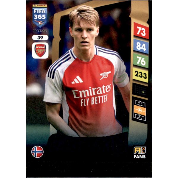 39 - Martin Odegaard - Captain - 2025