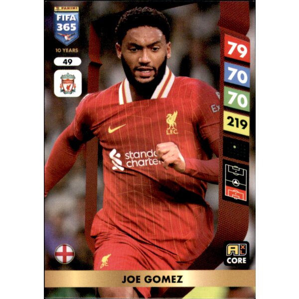 49 - Joe Gomez - Team Mate - 2025