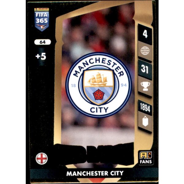 64 - Manchester City - Club Badge - 2025