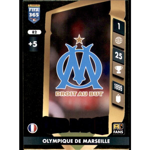 82 - Olympique Marseille - Club Badge - 2025