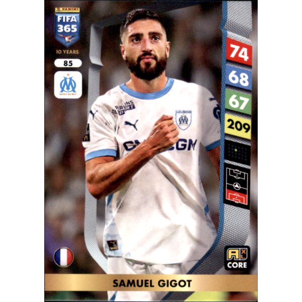 85 - Samuel Gigot - Team Mate - 2025