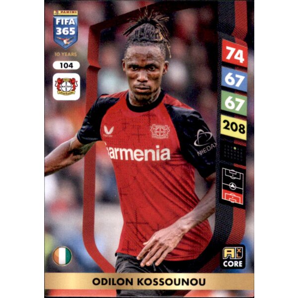 104 - Odilon Kossounou - Team Mate - 2025