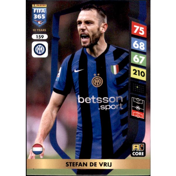 159 - Stefan de Vrij - Team Mate - 2025