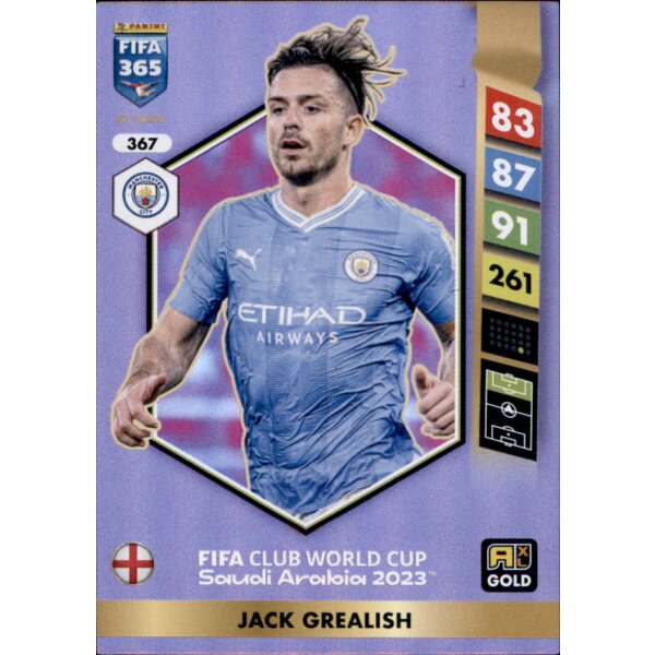 367 - Jack Grealish - GOLD - 2025