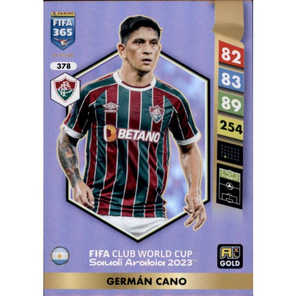 378 - German Cano - GOLD - 2025