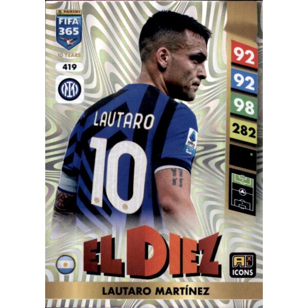 419 - Lautaro Martinez - El Diez - 2025