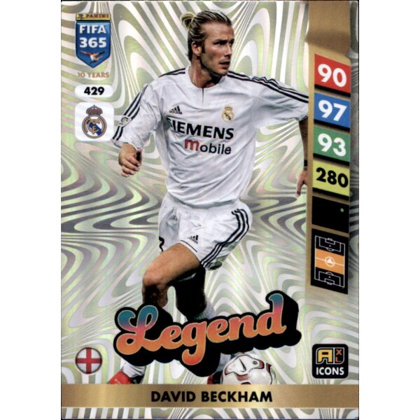 429 - David Beckham - Legends - 2025