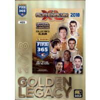 435 - Panini FIFA 365 2018 - Golden Legacy - 2025