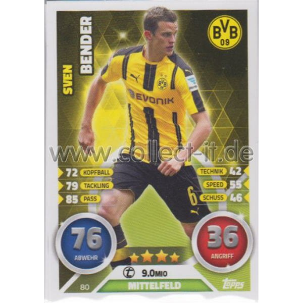 MX 80 - Sven Bender Saison 16/17