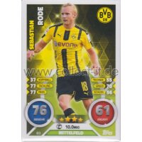 MX 83 - Sebastian Rode Saison 16/17