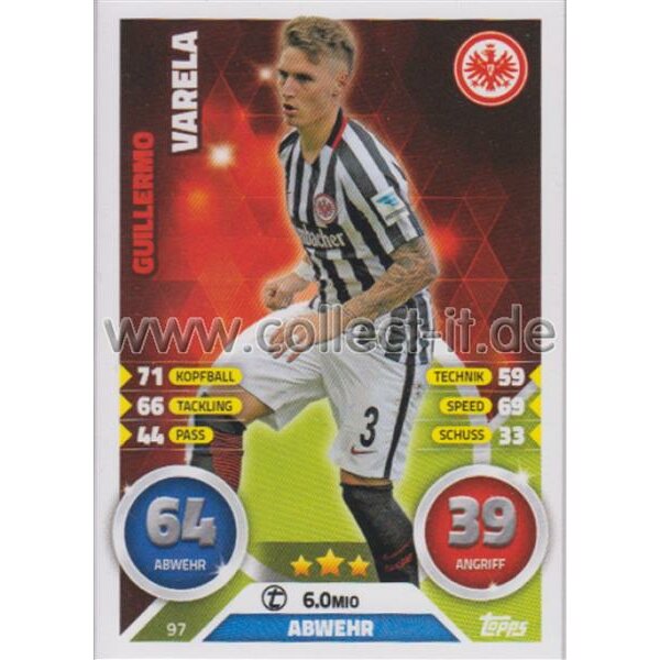 MX 97 - Guillermo Varela Saison 16/17