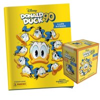 Donald Duck - 90 Jahre - Sammelsticker - 1 Display (36...