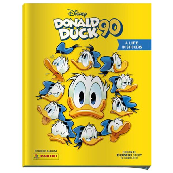 Donald Duck - 90 Jahre - Sammelsticker - 1 Sammelalbum