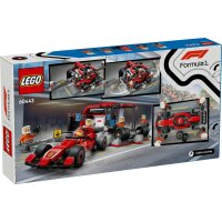 LEGO® City 60443 - F1® Boxenstopp mit Boxencrew und Ferrari Flitzer