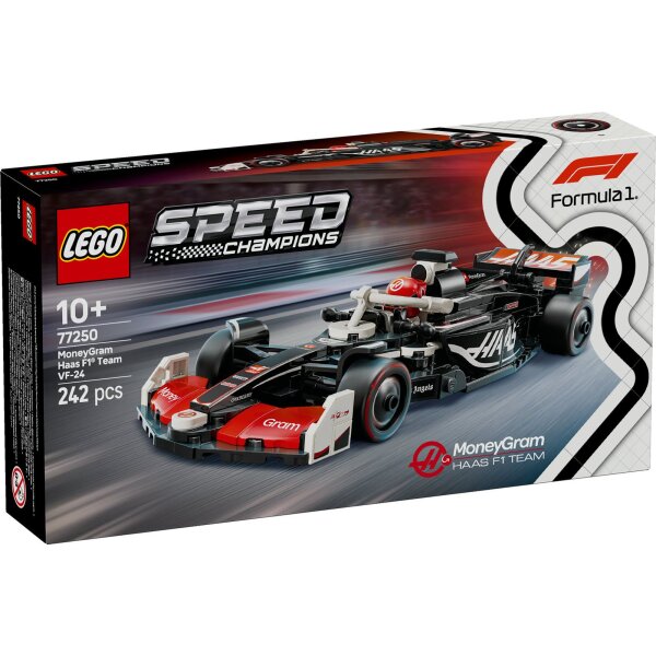 LEGO® Speed Champions 77250 - MoneyGram Haas F1® Team VF-24 Rennauto